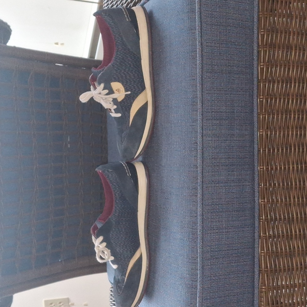 Sperry Top-Sider Tidal Trainer Size 9 Navy and Cream Sneaker - Picture 3 of 7